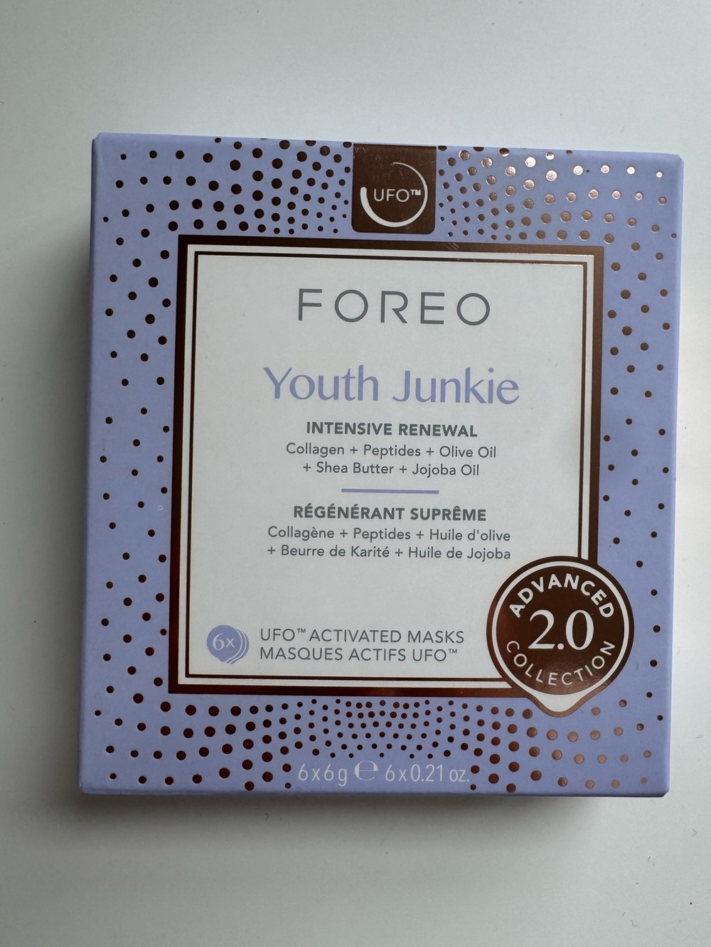 NWT FOREO UFO Youth Junkie Face Masks | Anti-Aging Skincare